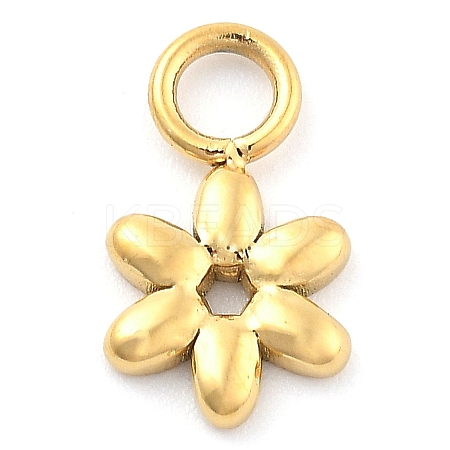 Ion Plating(IP) 304 Stainless Steel Charms STAS-P379-04E-G-1
