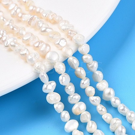Natural Cultured Freshwater Pearl Beads Strands PEAR-N014-03C-1