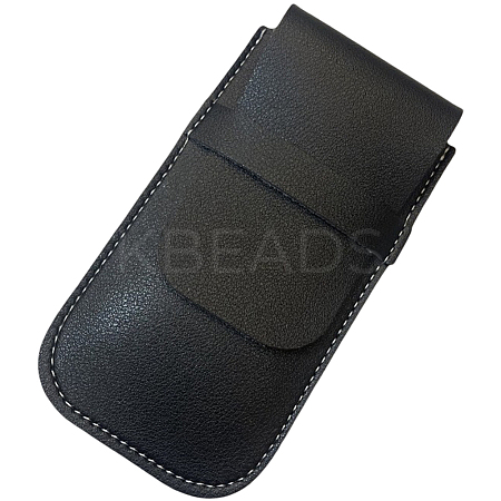 1Pc Rectangle PU Imitation Leather Single Watch Storage Bag DIY-CL0001-11B-1
