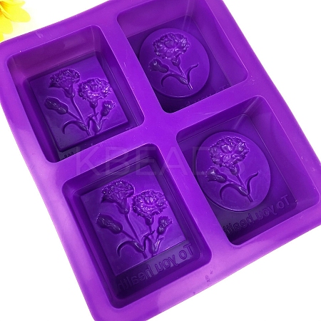 DIY Soap Silicone Molds SOAP-PW0001-029-1
