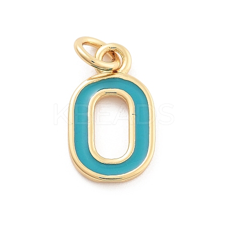Rack Plating Brass Pendants KK-C065-03O-G-1