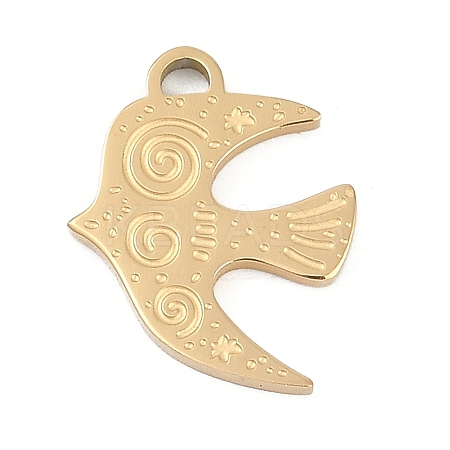304 Stainless Steel Pendants STAS-I325-125G-1
