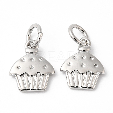 Eco-Friendly Rack Plating Brass Charms KK-R143-10P-1