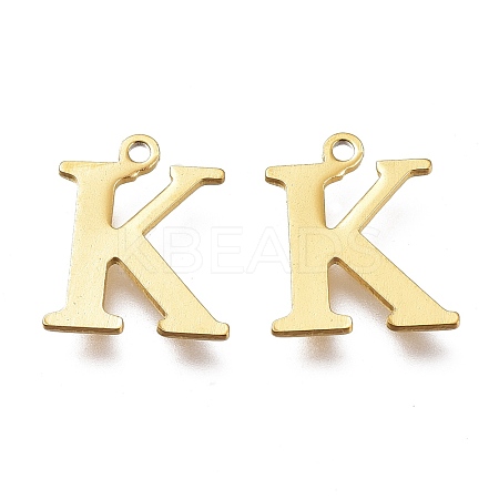 PVD Vacuum Plating  304 Stainless Steel Charms STAS-H112-K-G-1