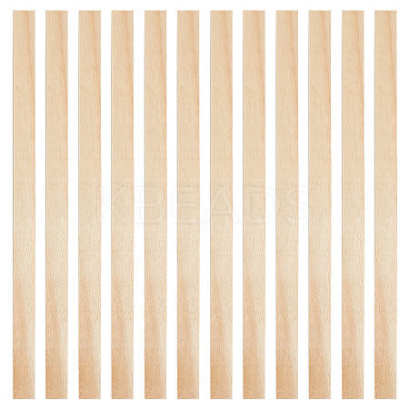 12Pcs Wood Craft Sticks AJEW-BC0010-05A-1