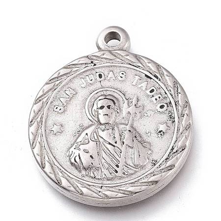 Non-Tarnish 304 Stainless Steel Pendants STAS-Z017-05P-1