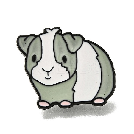 Guinea Pig Enamel Pins JEWB-Q009-06B-1