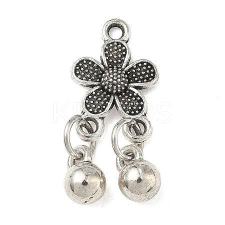 Tibetan Style Alloy Pendants FIND-H056-09AS-1