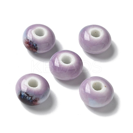 Handmade Porcelain Beads PORC-L080-B21-1