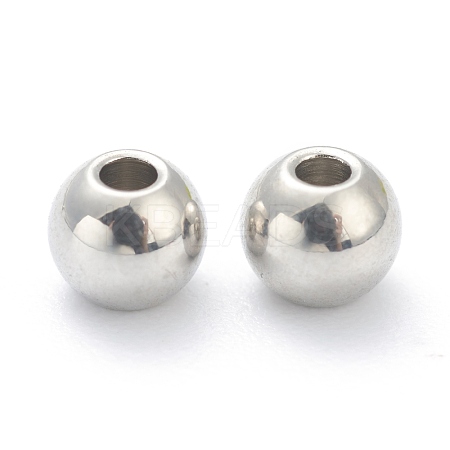 Non-Tarnish 202 Stainless Steel Beads STAS-I180-04B-P-1