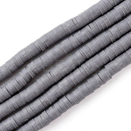 Handmade Polymer Clay Beads Strands LS-CLAY-R089-4mm-Q062-1