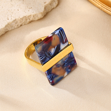 Rectangle Cellulose Acetate Ring WG72493-01-1