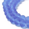 Transparent Glass Beads Strands EGLA-A034-T8mm-MD14-4