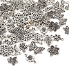 60Pcs 10 Styles Tibetan Style Alloy Connector Charms FIND-TA0003-67-1