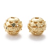 Alloy Hollow Beads PALLOY-P238-18G-RS-2