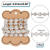 Sunflowers Shape Rhinestone Cup Chains CH-GA0001-03-2