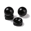 Natural Obsidian Display Decorations DJEW-G032-02F-2