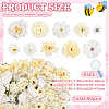 60Pcs Cloth Flower DIY-SP0005-73C-2