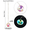 1Pc Transparent Glass Hanging Suncatchers AJEW-TADJ0001-02B-4