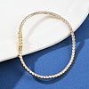 925 Sterling Silver Micro Pave Cubic Zirconia Tennis Bracelets for Women BJEW-C117-01A-G02-2