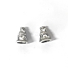 Tibetan Style Alloy Bead Cone TIBEB-TAC0001-04-1