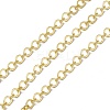 Brass Circle Ring Link Chains CHC-P010-07G-1