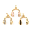 Brass Pendants KK-P353-22G-1