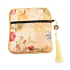 Chinese Style Floral Cloth Jewelry Storage Zipper Pouches AJEW-D063-01D-2