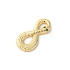 Brass Pave Clear Cubic Zirconia Pendants LS-KK-V016-08G-2