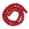 Natural Dyed Marble Beads Strands G-D315-A01-05-8mm-3