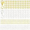 200Pcs Zinc Alloy Lobster Claw Clasps DIY-YW0010-30-2