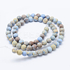 Natural Imperial Jasper Beads Strands G-K232-8mm-01A-2