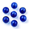 Transparent Blow High Borosilicate Glass Globe Beads GLAA-T003-09F-3