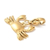 Crab 304 Stainless Steel Pendant Decorations STAS-G352-34G-2
