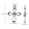 Tibetan Style Alloy Pendants LF1364Y-2