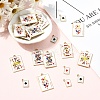 28Pcs 7 Styles Rack Plating Alloy Enamel Pendants ENAM-YW0005-62-5