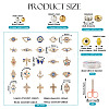 DIY Evil Eye Bracelet Making Kit DIY-TA0004-42-21