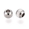 Tarnish Resistant 304 Stainless Steel Spacer Beads STAS-T034-4mm-01-2