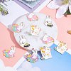 20Pcs 4 Style Cartoon Alloy Enamel Pendants ENAM-SZ0003-29-4