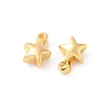 SHEGRACE Brass Star Charms XGR0109G-97G-2