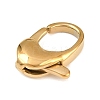 316 Stainless Steel Lobster Claw Clasps STAS-C154-02A-G-2