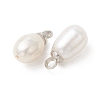 Natural Cultured Freshwater Pearl Pendants PALLOY-JF05438-02-2
