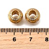 925 Sterling Silver Cubic Zirconia European Beads STER-F061-08G-2