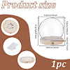 Glass Dome Cover AJEW-WH0752-088C-2