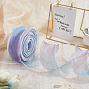 1 Bag Gradient Color Organza Ribbon OHAR-CY0001-01B-3