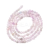 Natural Kunzite Beads Strands G-G343-B03-3mm-3