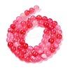 Natural Striped Agate/Banded Agate Beads Strands G-Z060-A01-A15-4