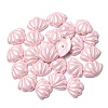 Opaque Resin Shell Shaped Beads RESI-F043-01-3