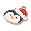 Alloy Enamel Pendants ENAM-B030-02G-13-2