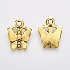 Tibetan Style Alloy Charms Pendants TIBEP-A176-G-LF-2